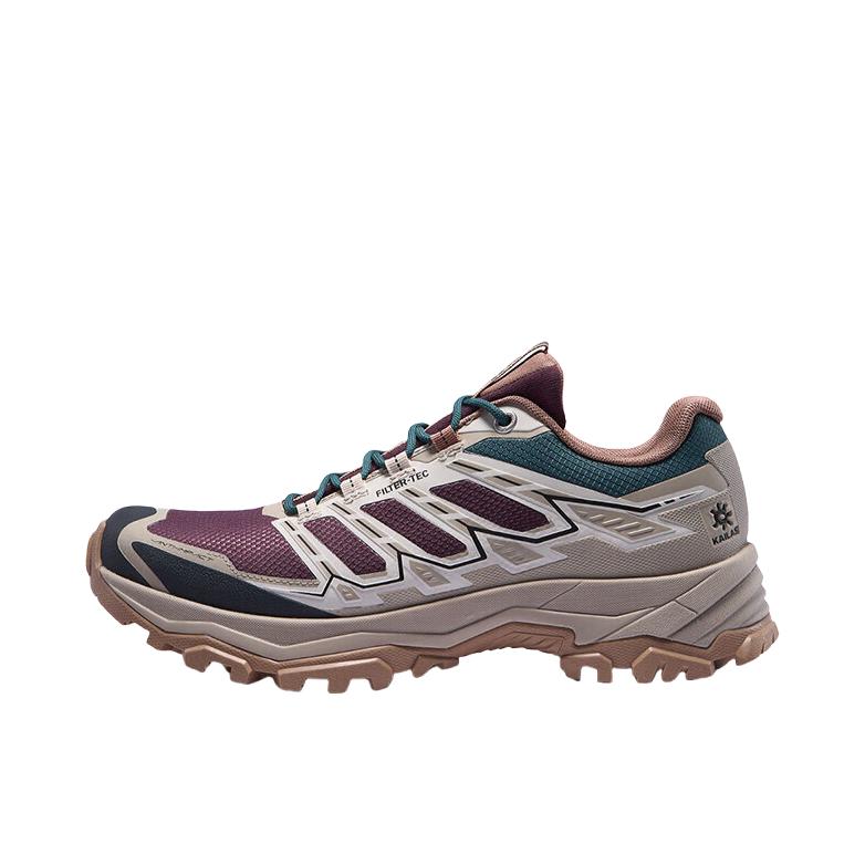 推荐商品：Kailas/凯乐石  远征5 FLT  防水 Vibram 防滑 耐磨 橡胶底  徒步鞋 登山鞋 户外鞋 女款/朱砂