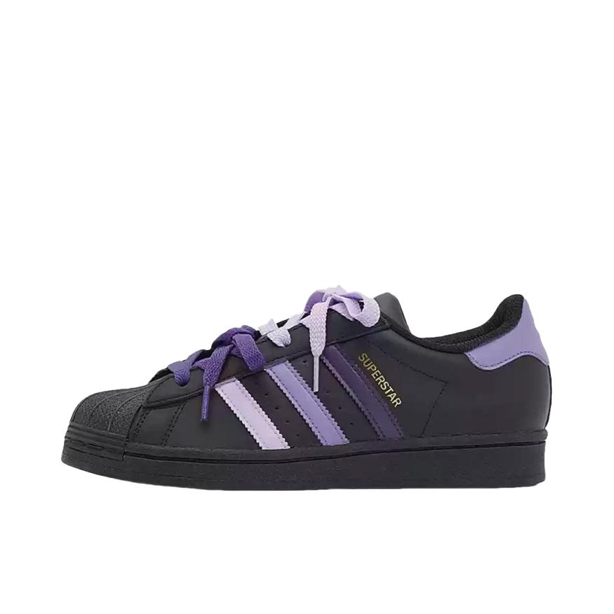 推荐商品：【定制球鞋】 adidas Originals Superstar 板鞋 防踢减震防滑耐磨百搭潮流时尚合成革贝壳头 恶之花L