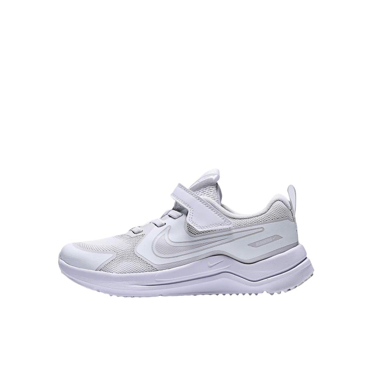 推荐商品：Nike  Cosmic Runner  防滑耐磨 舒适透气 时尚百搭 运动鞋儿童 小童/白色