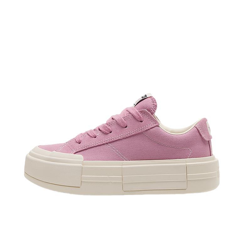 推荐商品：Converse/匡威 All Star Cruise 帆布鞋 增高舒适简约防滑耐磨低帮圆头支撑 女款/浅粉色