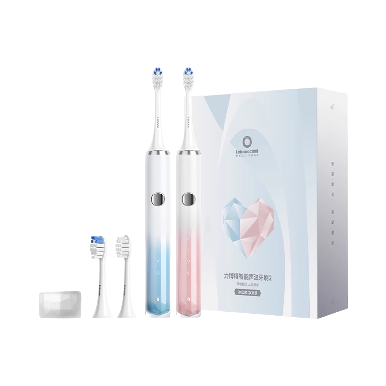 推荐商品：【礼盒装】lebond/力博得 智能牙刷2冰山系列 LBT-153019A 成人款 电动牙刷 软毛 洁白 增强版 震动 鸿蒙智联 防飞溅 防水