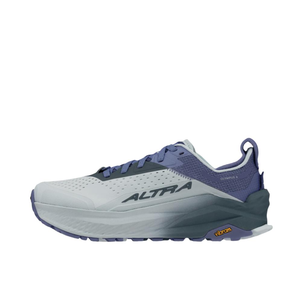 推荐商品：Altra OLYMPUS 6 越野跑鞋 徒步鞋 防滑低帮系带缓震全地形防水 女款/灰色/蓝色