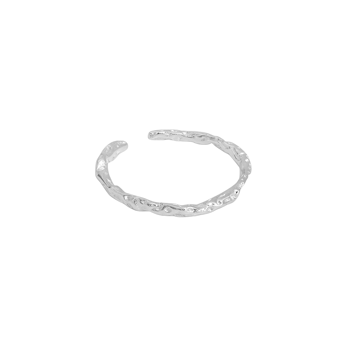 推荐商品：MASW/麻秀 通勤开口简约S925银戒指 M1203