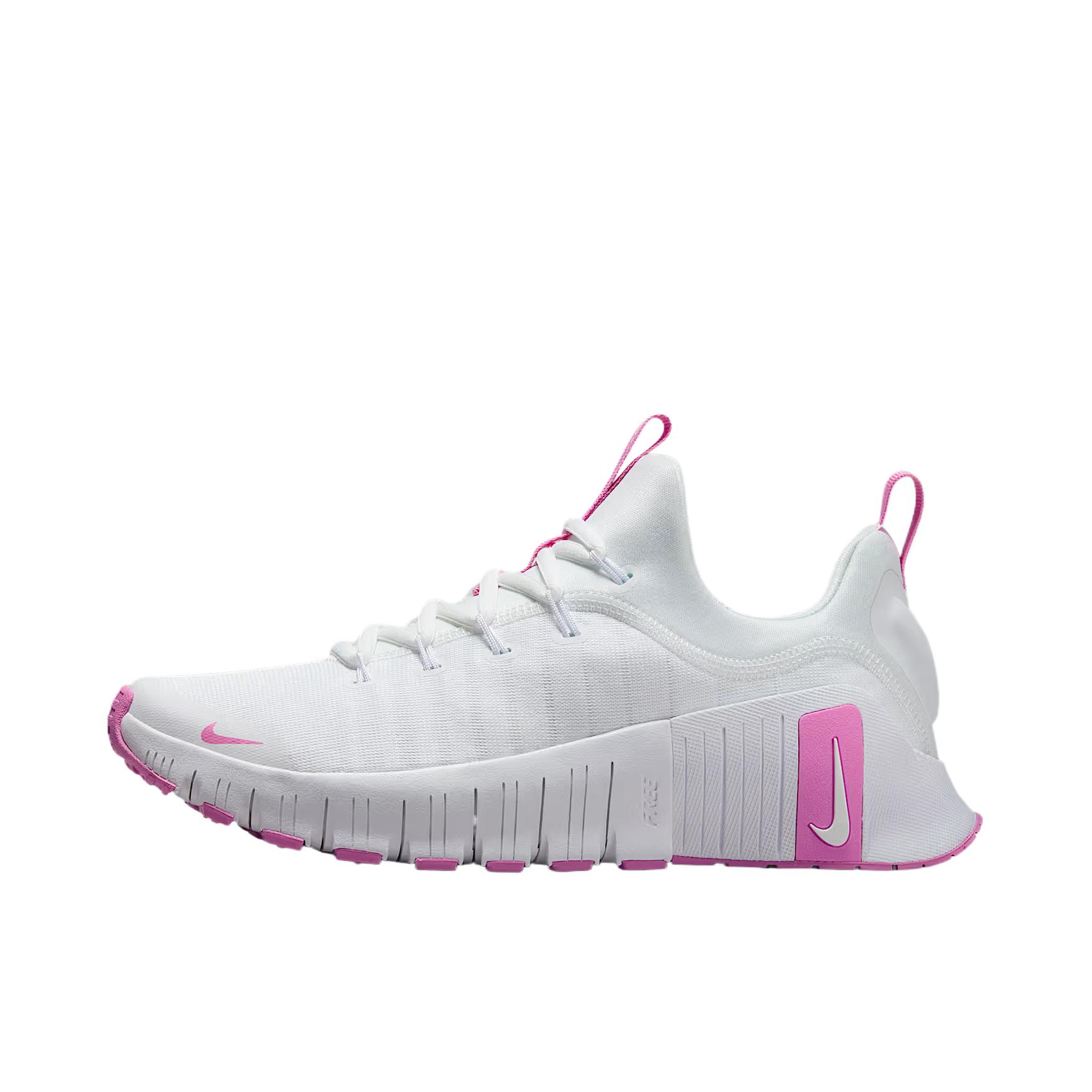 推荐商品：Nike Free Metcon 6 防滑耐磨 舒适透气 支撑缓震 百搭时尚 训练鞋 白色/玫粉色