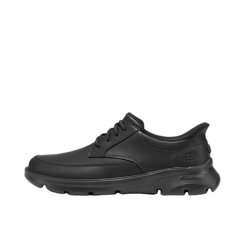 推荐商品：Skechers/斯凯奇 USA 运动休闲鞋 商务防滑舒适耐磨 全黑色