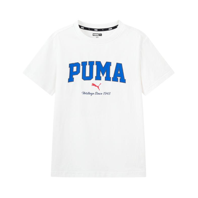 推荐商品：Puma/彪马童装 1948Sportstyle系列薄款圆领短袖T恤 中大童 353225117203 本白