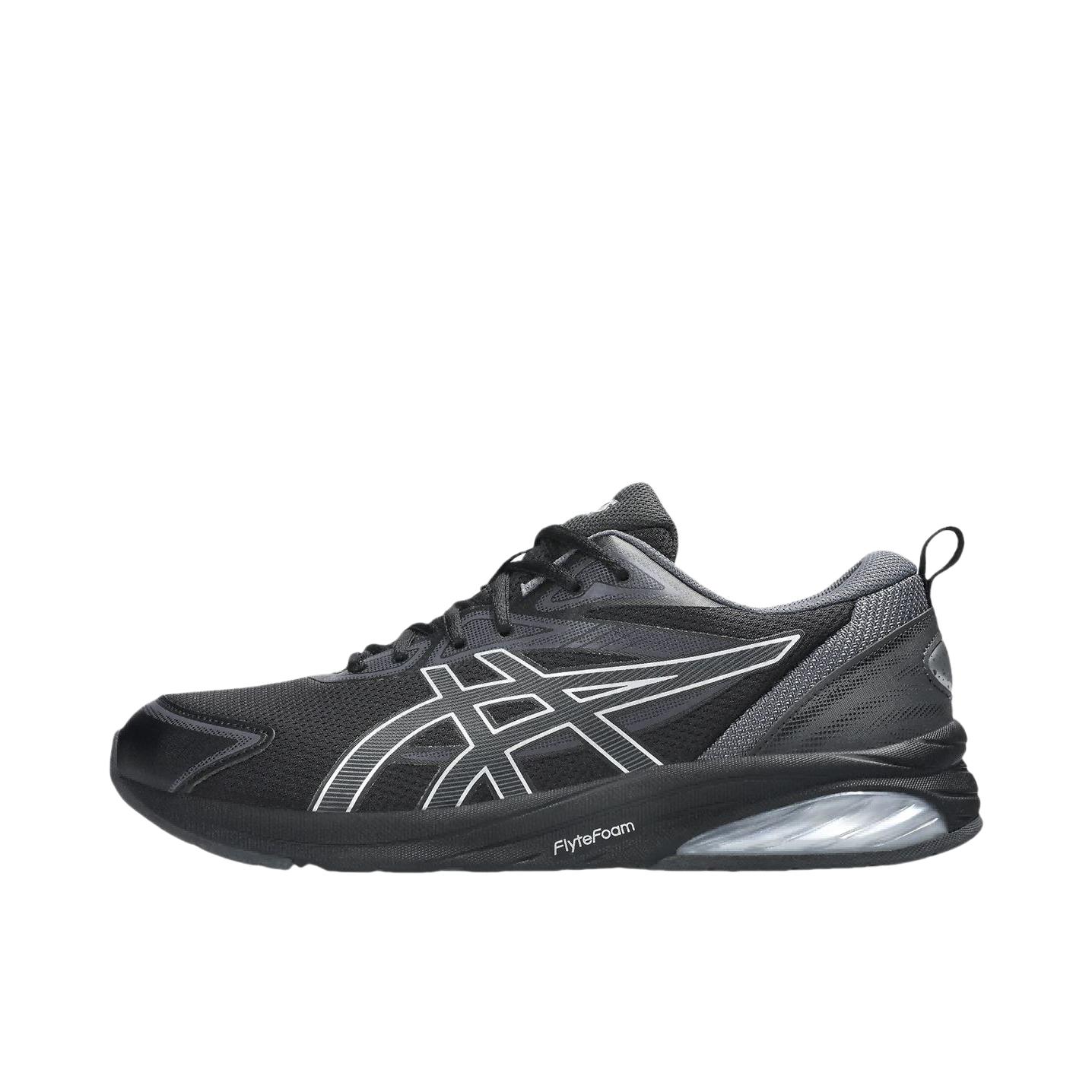 推荐商品：Asics/亚瑟士 Gel-Quantum KEI 合成革 复古 缓震 运动休闲鞋 深黑色/灰色