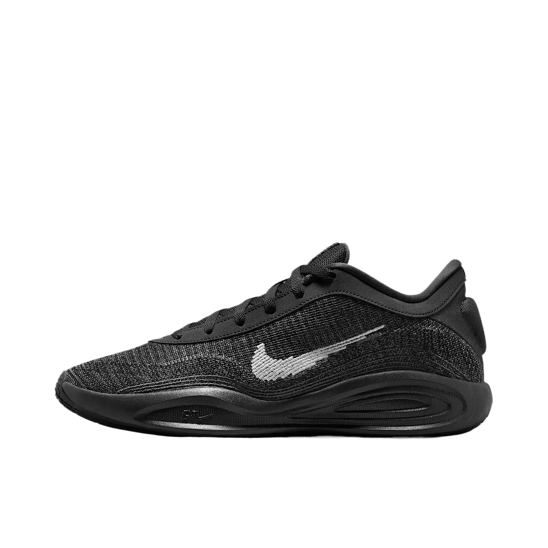 推荐商品：Nike G.T. Hustle Academy 运动休闲鞋 实战训练防滑耐磨舒适缓震飞织潮流百搭简约耐用 碳黑色