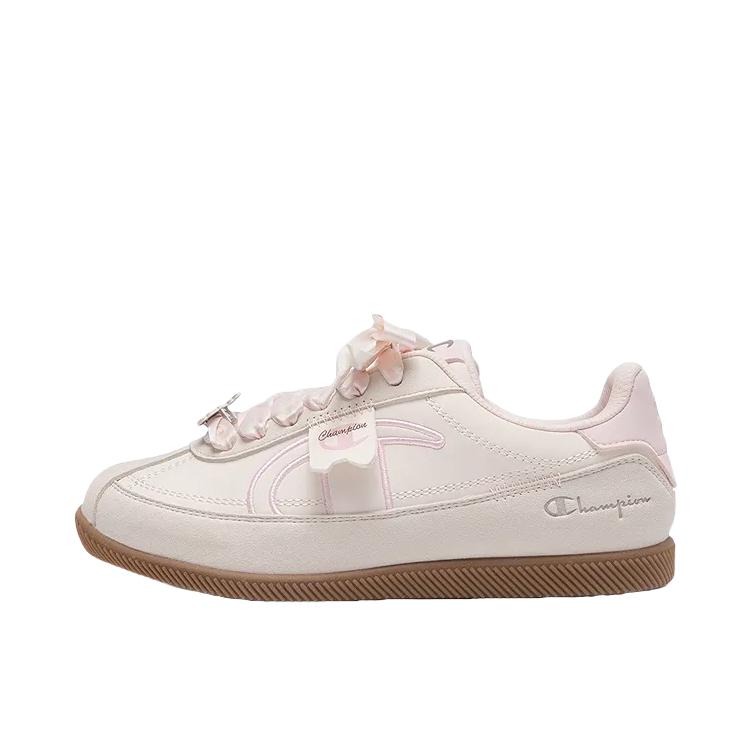 推荐商品：Champion/冠军 板鞋儿童 软底美式复古运动 25FWT20 大童/柔粉