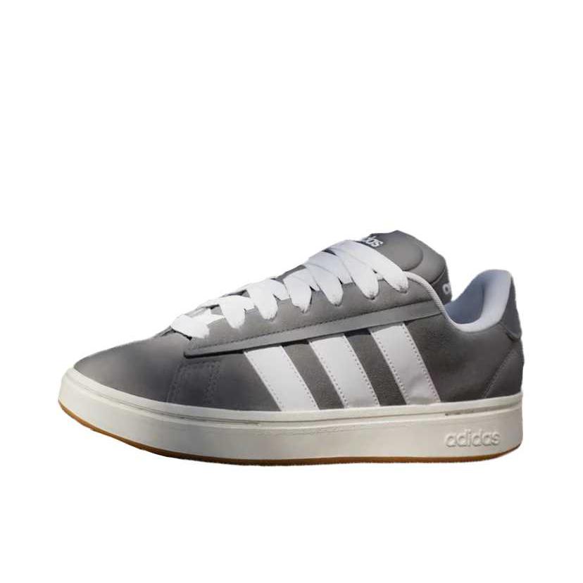 推荐商品：adidas Originals Campus 00s 板鞋 面包鞋 复古缓震透气轻便薄底贴合耐穿圆头包裹性平跟支撑 浅灰色/浅白色 