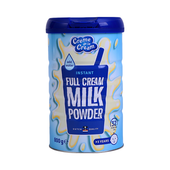 推荐商品：Creme de la Cream 成人 全脂高钙奶粉 原味 800g 罐装