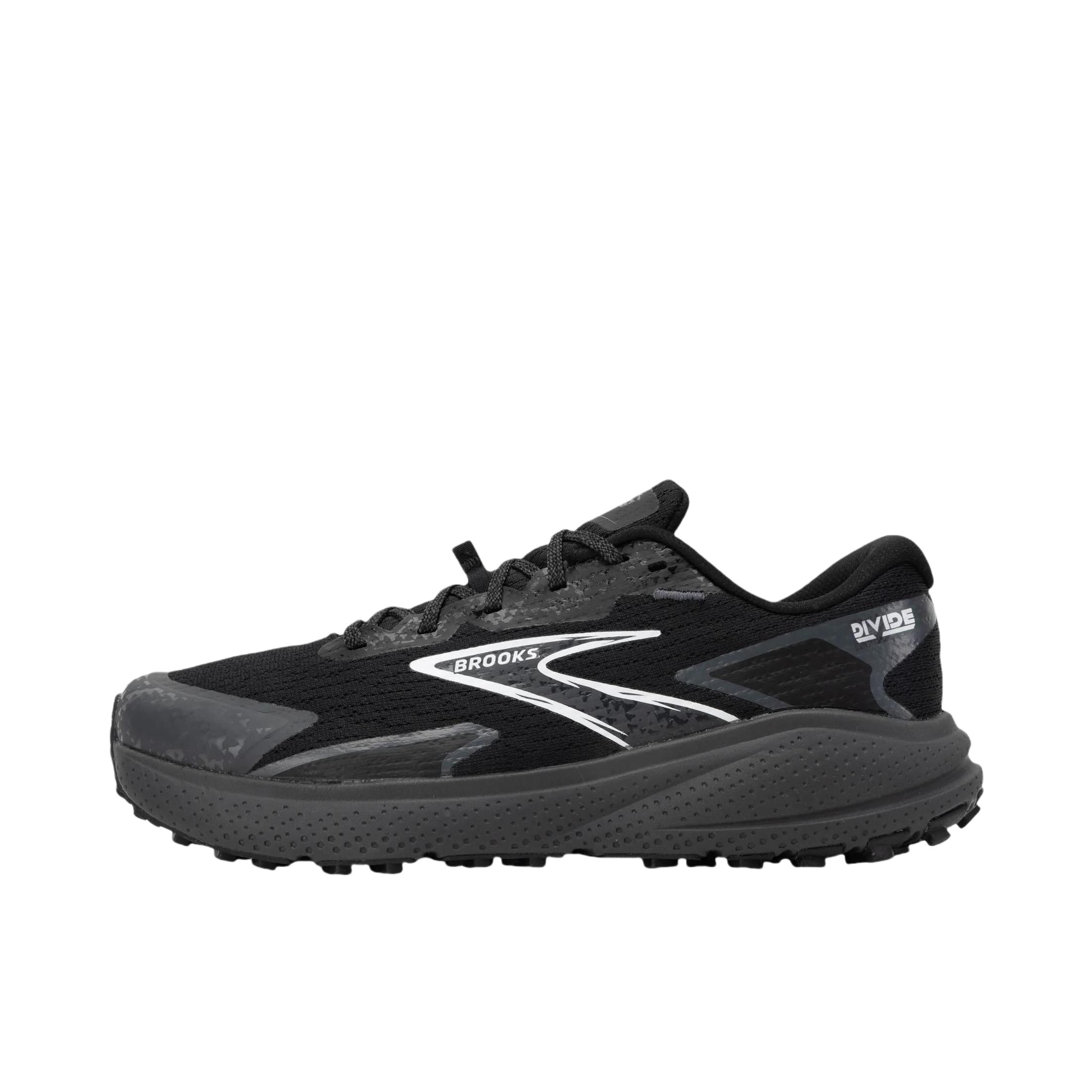 推荐商品：Brooks/布鲁克斯 Divide 5 GTX山际 防滑 防水 越野 登山 缓震 跑鞋 黑色