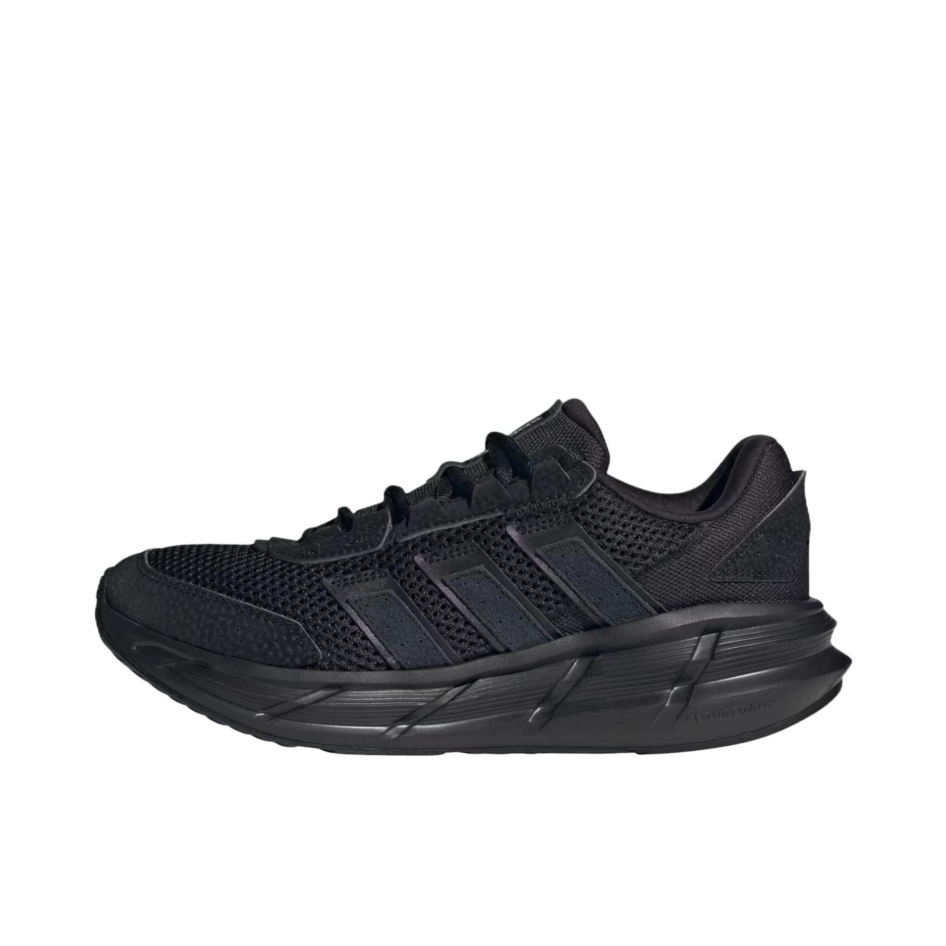 推荐商品：adidas Astrastar 跑鞋 百搭耐磨低帮厚底支撑 女款/黑色