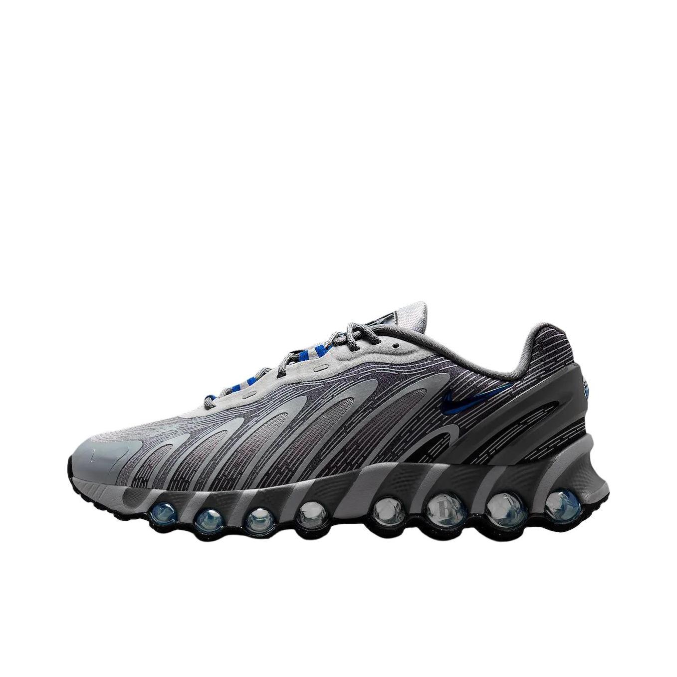 推荐商品：Nike Air Max DN8 跑鞋 时尚百搭防滑耐磨网面透气舒适气柱减震轻便贴合赤足体验支撑耐用耐穿 Better Gift Shop联名/灰色/白色
