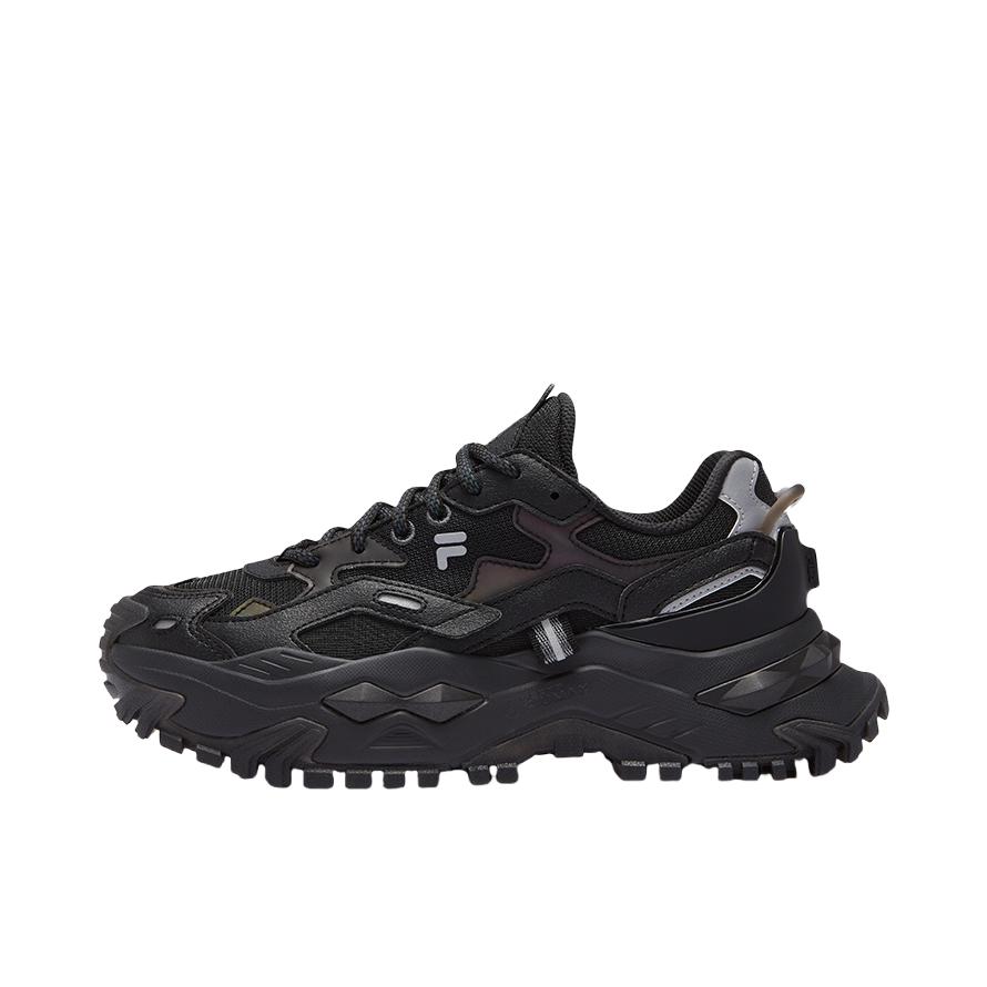 推荐商品：FILA/斐乐 Bianco 硬糖 厚底 防滑耐磨 减震透气 增高鞋 老爹鞋 女款/黑色/白色