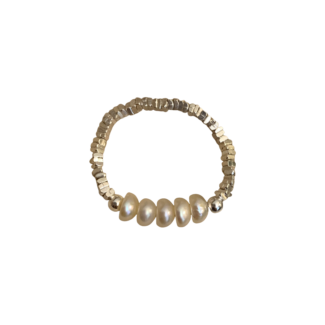 推荐商品：Suzyacc Kr/素自雅可 碎银子S925银戒指 DJ0036