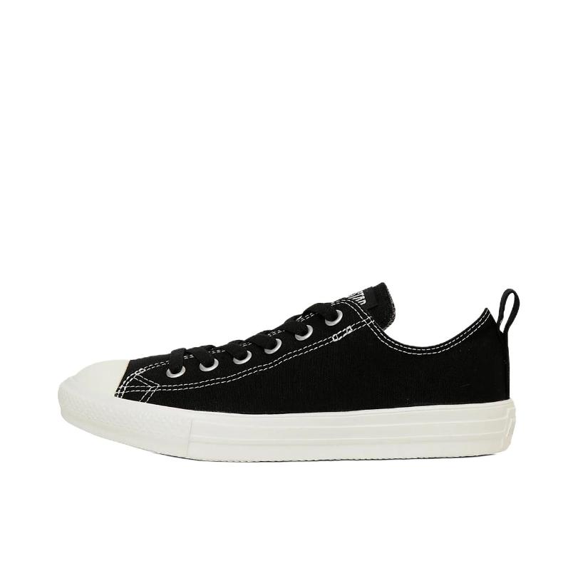 推荐商品：Converse/匡威 All Star GORE-TEX EL OX 帆布鞋 低帮系带圆头平跟 黑色/亮白色