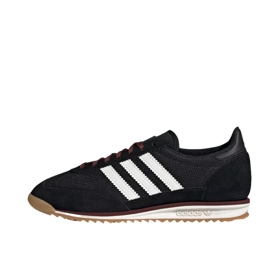 推荐商品：【马思纯同款】 adidas Originals SL 72 T头鞋 德训鞋 运动休闲鞋 轻便防滑耐磨透气舒适简约复古 核心黑色/灰白色/树胶色