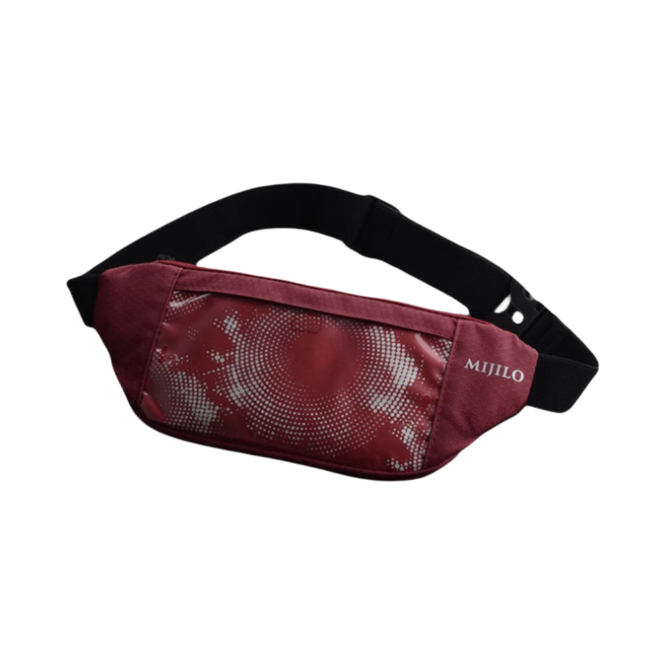 推荐商品：mijilo/米基洛 触屏运动跑步健身超薄隐形腰带包户外包腰包胸包