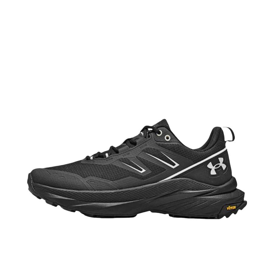 推荐商品：Under Armour/安德玛 Outdoor 跑鞋 柔软低帮圆头系带 黑色