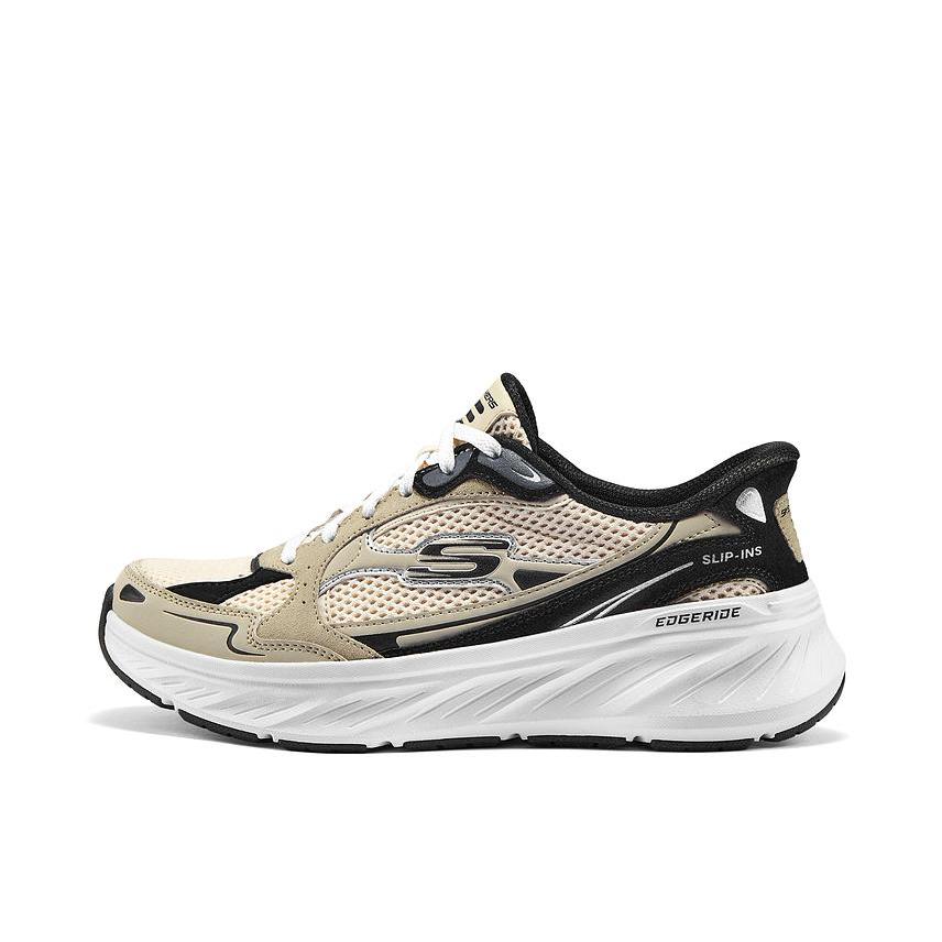 推荐商品：Skechers/斯凯奇 Edgeride 跑鞋 舒适透气轻便耐磨 150650 褐色/白色