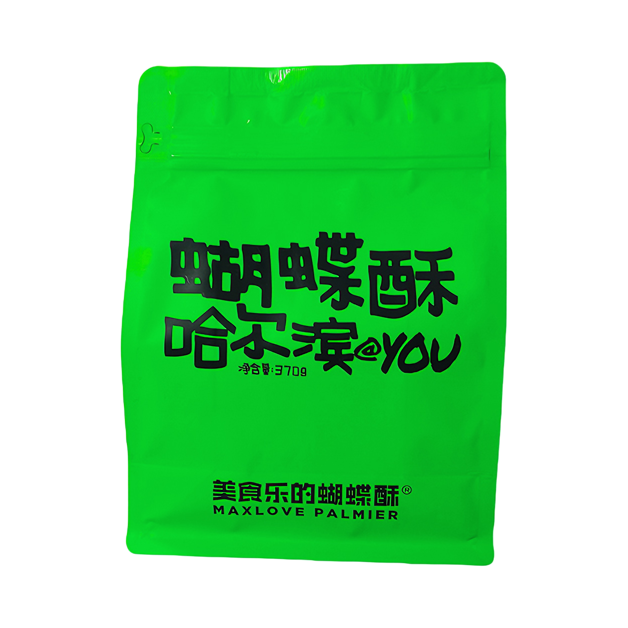 推荐商品：Maxlove/美食乐 蝴蝶酥 370g 袋装