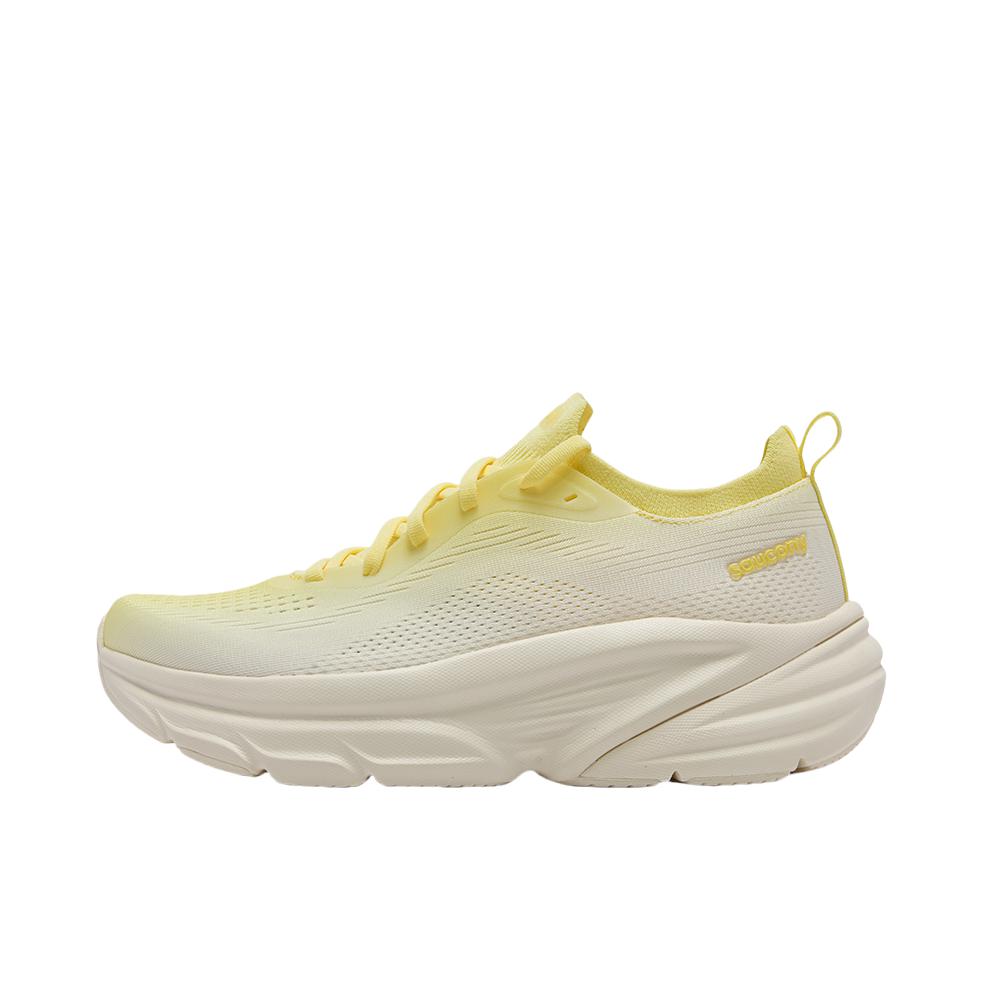 推荐商品：Saucony/索康尼 GUARD 卫士 2 跑鞋 日常百搭通勤缓震支撑回弹 女款/黄色