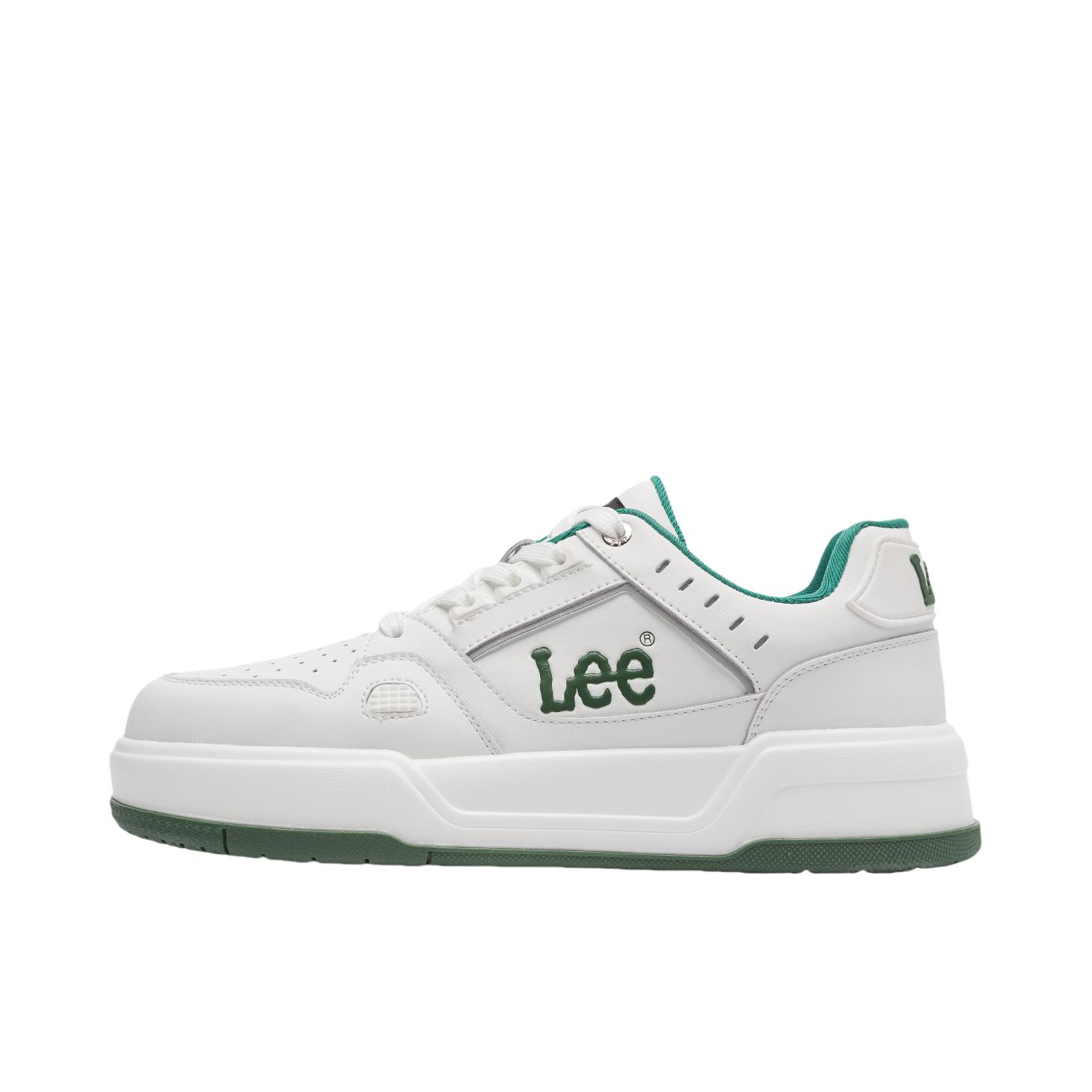 推荐商品：Lee 百搭 休闲 轻便 透气 板鞋 L243UB687 绿色