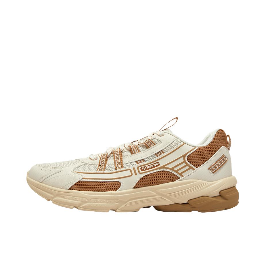 推荐商品：361度 复古 厚底 增高 运动休闲鞋 572516771 莲子白/野菌菇