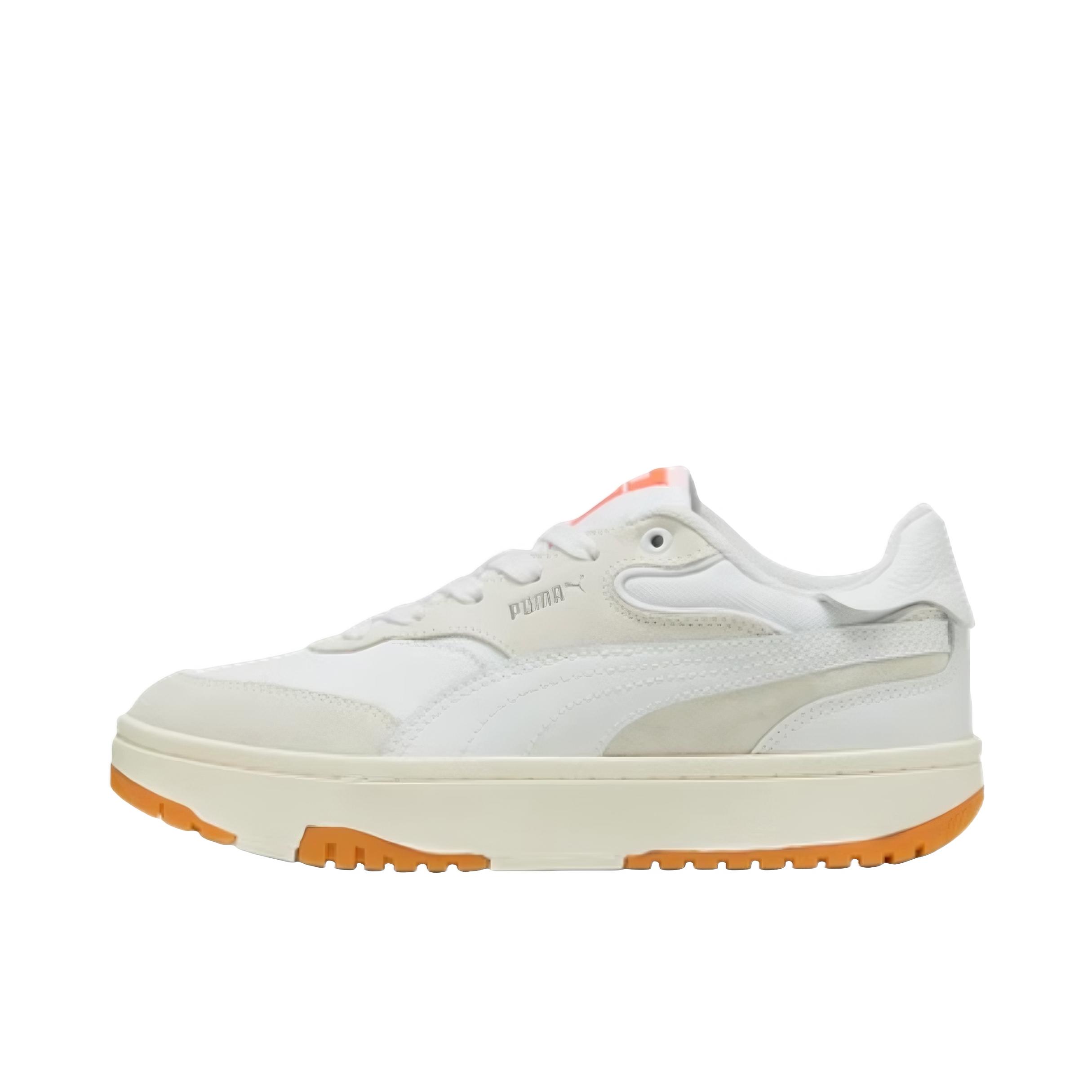 推荐商品：Puma/彪马 CALI SYLVA VINTAGE 板鞋 复古休闲低帮增高 女款/白色/暖白色