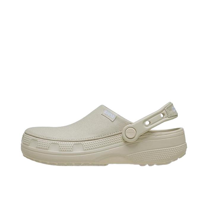 推荐商品：Crocs/卡骆驰 Classic Crafted Clog 洞洞鞋 凉鞋 拖鞋 轻走户外一脚蹬低帮平底 包头 水泥灰