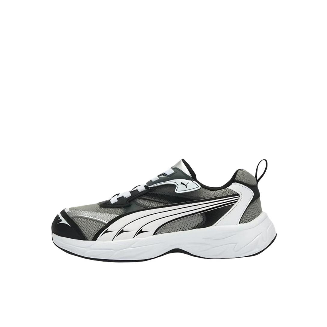 推荐商品：Puma/彪马 Morphic 支撑防踢 减震耐磨 网面透气 百搭休闲 运动鞋儿童 小童/烟灰色/白色/黑色