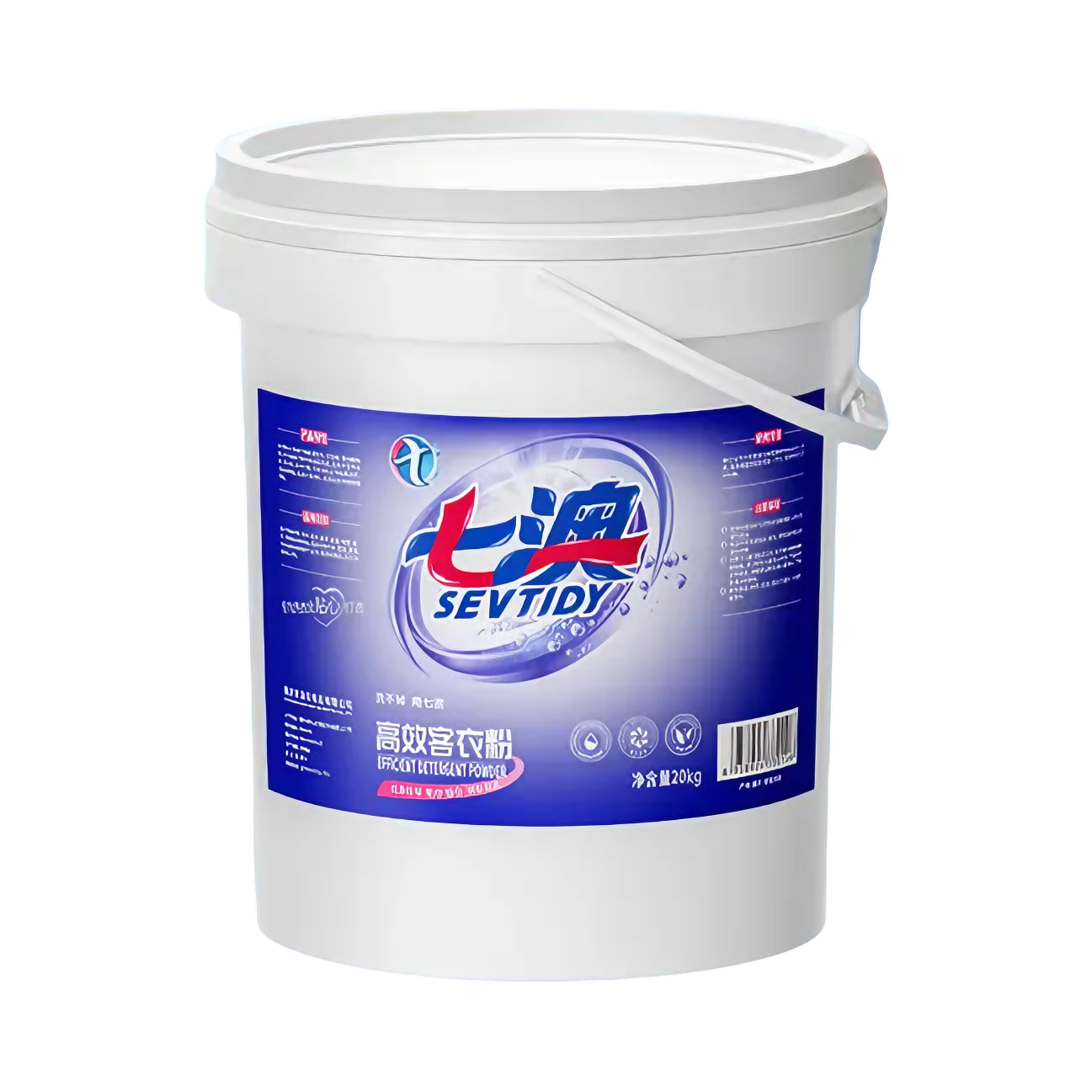 推荐商品：SEVTIDY/七澳 高效客衣粉 桶装
