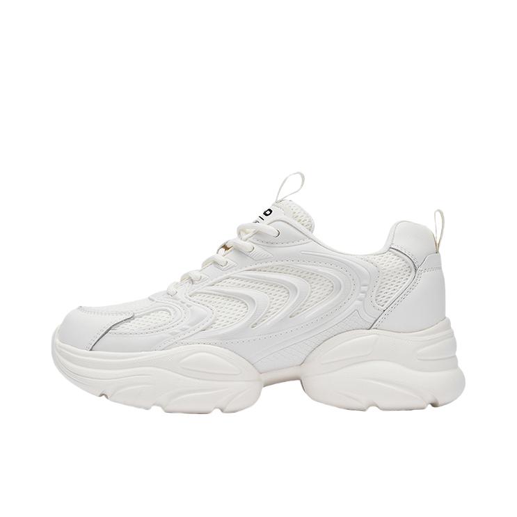 推荐商品：热风 老爹鞋 厚底网面透气运动 H42W25307 女款/米色