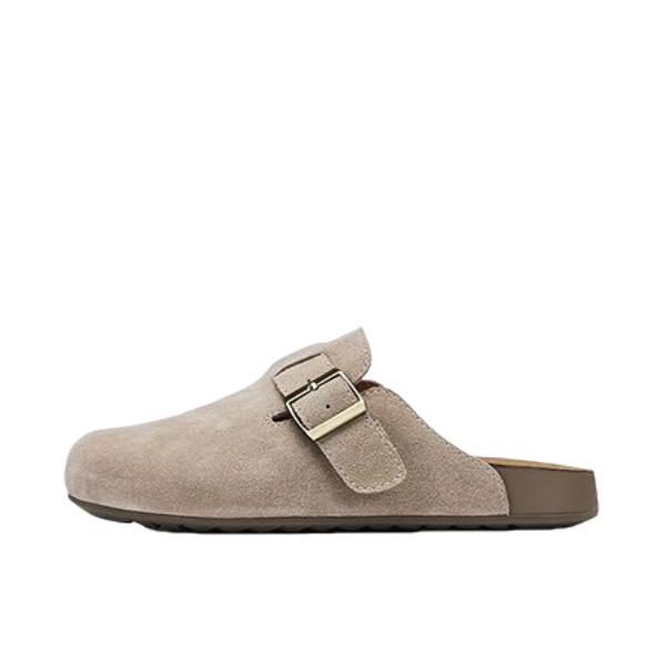 推荐商品：热风 勃肯鞋 拖鞋 休闲复古舒适 H15W25V01 女款/灰色
