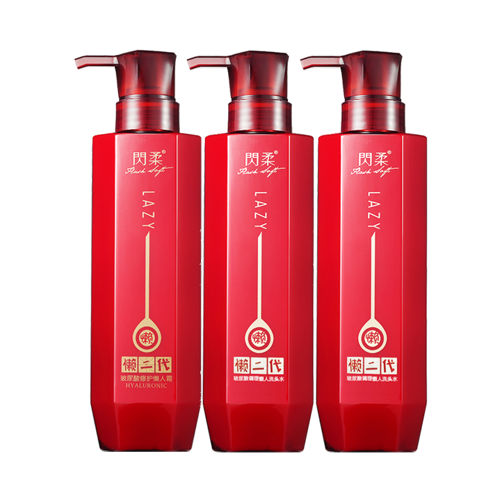 推荐商品：闪柔 玻尿酸洗护套装 改善干枯毛躁