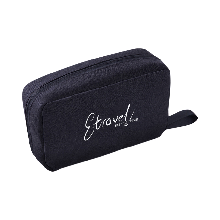 推荐商品：etravel/易旅 大容量洗漱收纳袋涤纶多功能旅行便携干湿分离牙刷牙膏分装宿舍袋子行李箱整理包手提包