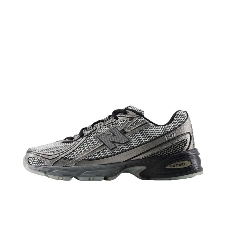 推荐商品：New Balance 740 跑鞋 增高防滑耐磨透气低帮系带拼接圆头千禧风贴合支撑耐穿 灰色