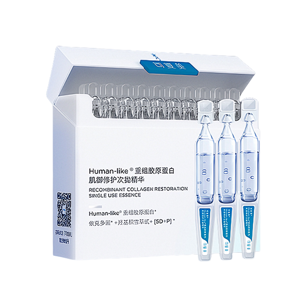 可复美 精华 重组胶原棒蛋白肌御次抛精华 筑屏障强修护 1.5ml