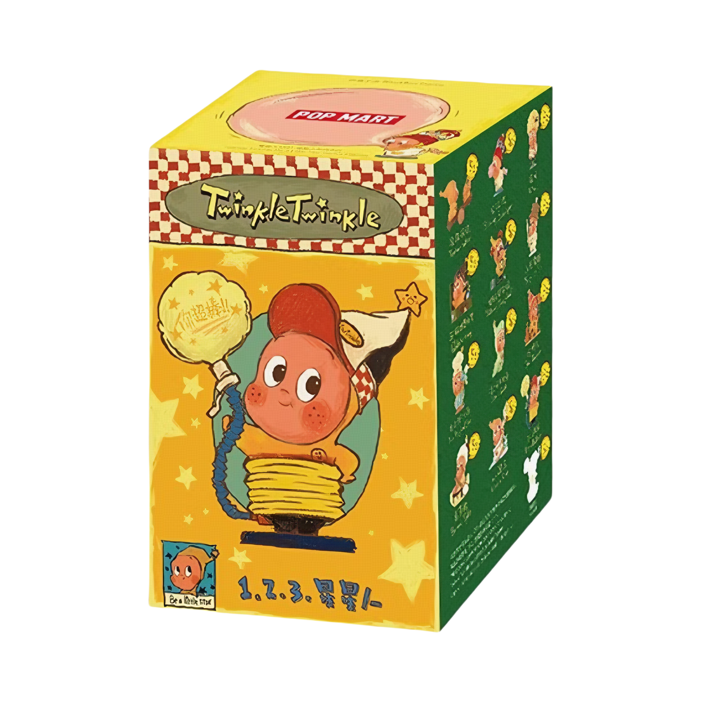 POP MART/泡泡玛特 123!星星人系列 盲盒 单个盲盒