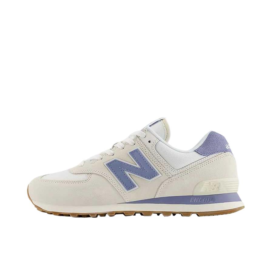推荐商品：New Balance 574 运动休闲鞋 阿甘鞋 经典复古防滑耐磨缓震舒适透气时尚百搭轻便 D宽/蓝色/白色