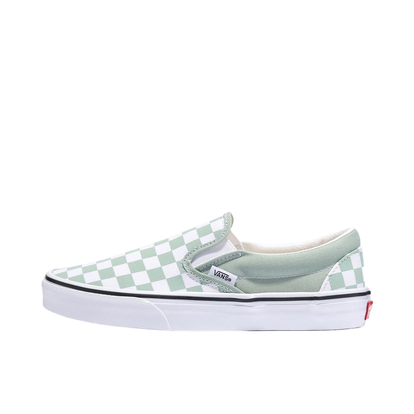 推荐商品：Vans/范斯 Style 98 舒适轻便 拼接 复古 简约时尚 一脚穿 帆布鞋 灰橄榄