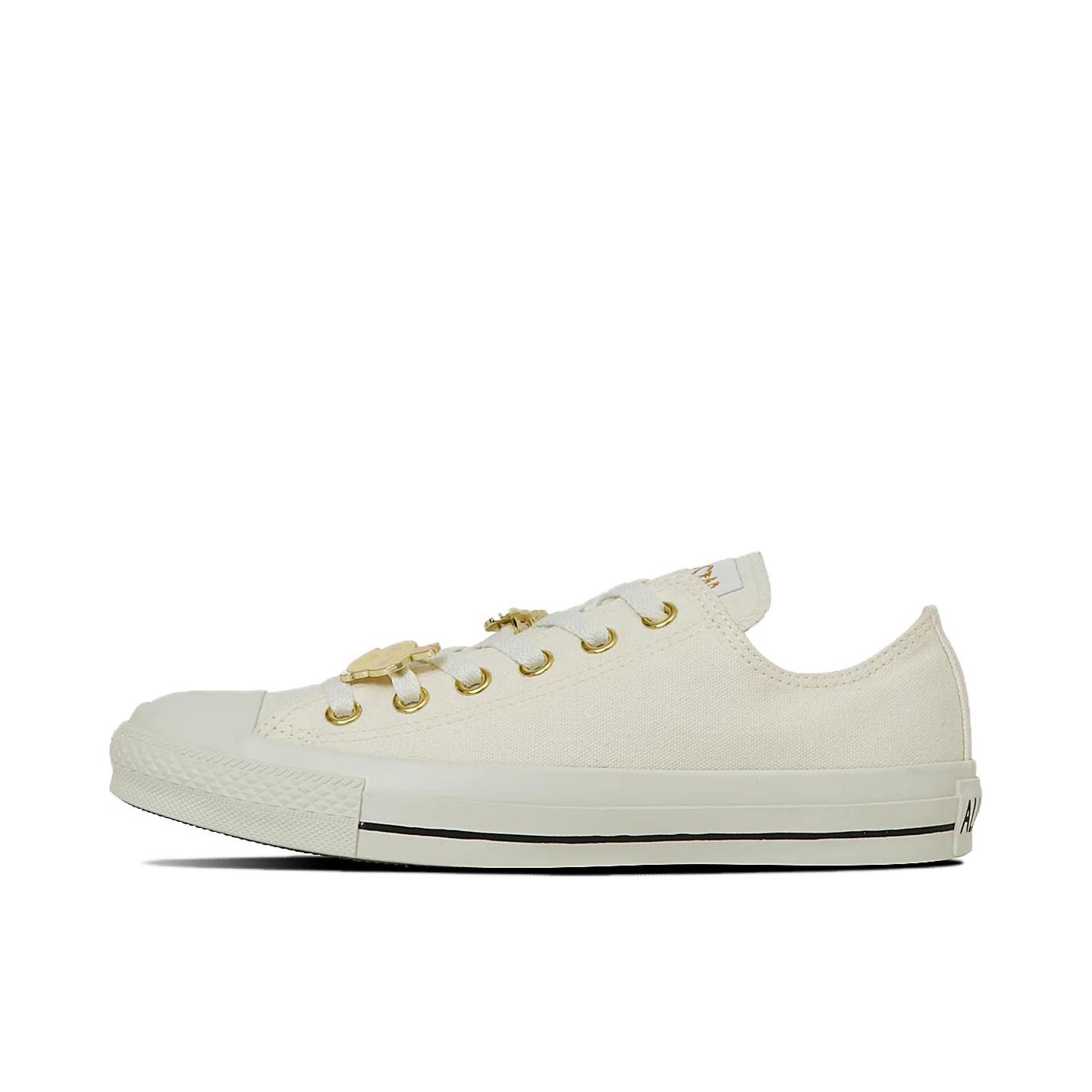 推荐商品：Converse/匡威 ALL STAR SLIP FE GD OX 帆布鞋 低帮圆头橡胶一脚蹬 chiikawa联名/白色