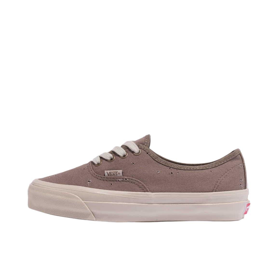 推荐商品：Vans/范斯 Authentic Reissue 44 系带 防滑耐磨 舒适透气 平底 帆布鞋 棕色