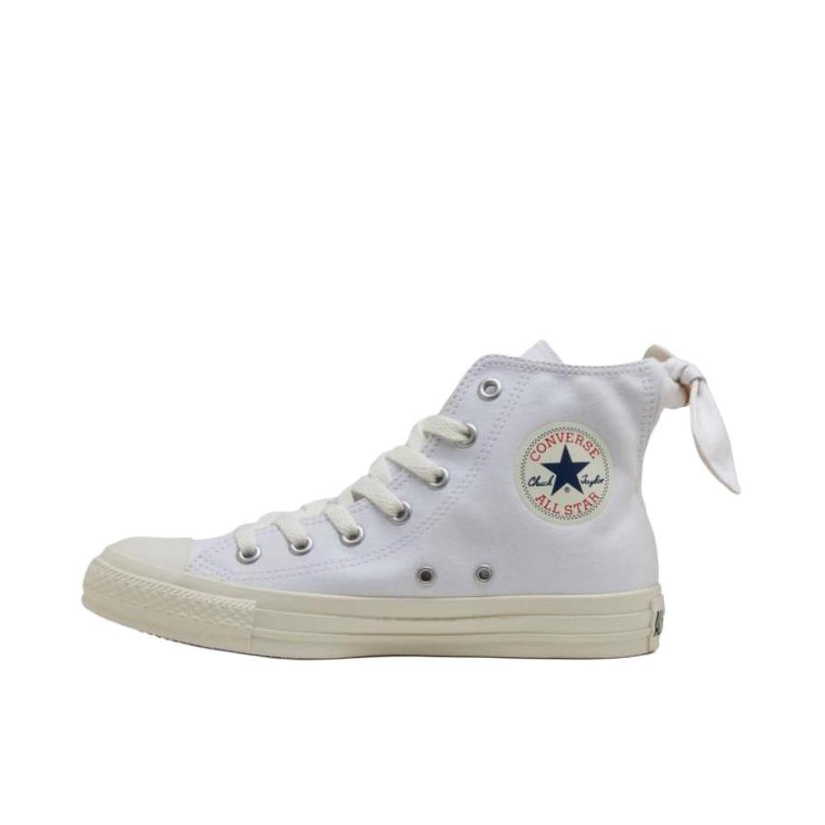 推荐商品：Converse/匡威 All Star Sharby 帆布鞋 柔软防滑耐磨高帮 女款/白色