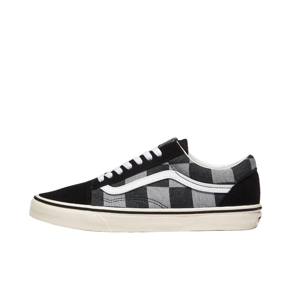 推荐商品：Vans/范斯 Old Skool 滑板鞋 板鞋 轻便防滑复古舒适经典 浅灰色/暗黑色