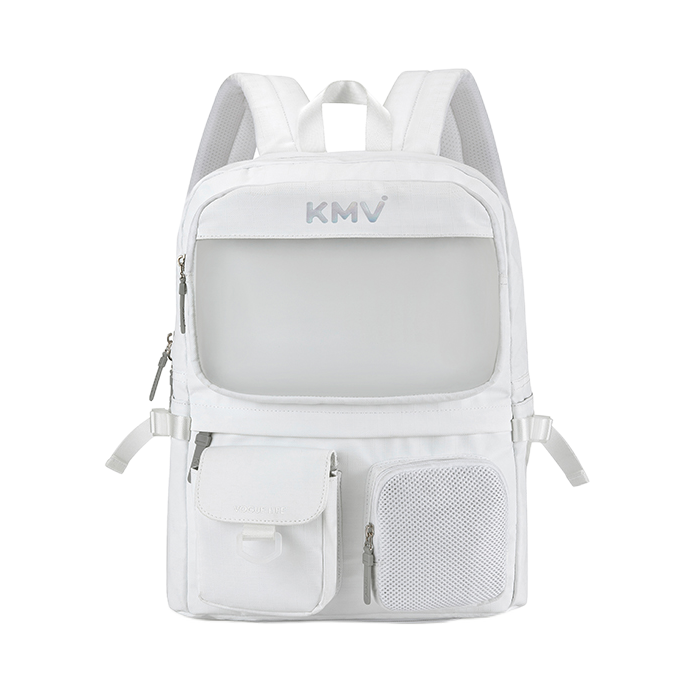 推荐商品：KMV 太空人运动初中高中大学生潮书包羽毛球包背包健身包双肩包