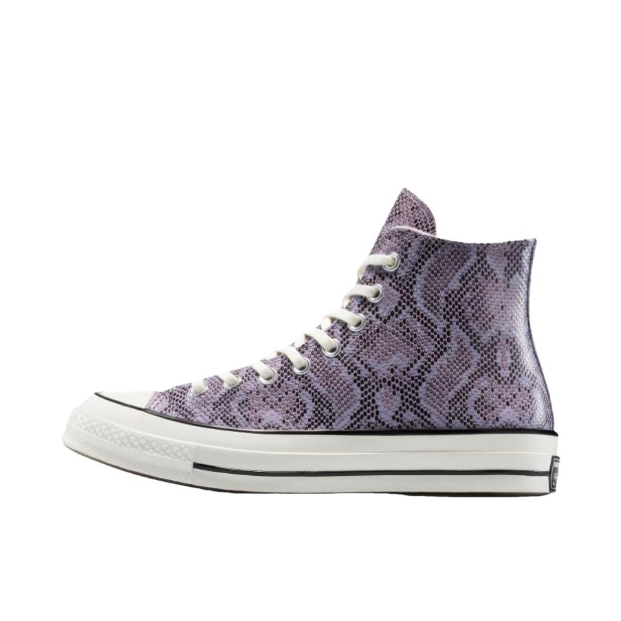推荐商品：Converse/匡威 Chuck 70 帆布鞋 防滑耐磨薄底轻便透气舒适百搭复古时尚贴合圆头流光风 紫色 