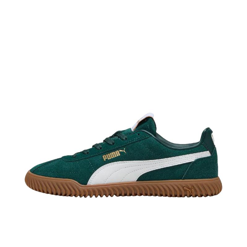 推荐商品：Puma/彪马 CLUB KAYZER SD 运动休闲鞋 板鞋舒适复古百搭耐磨 绿色