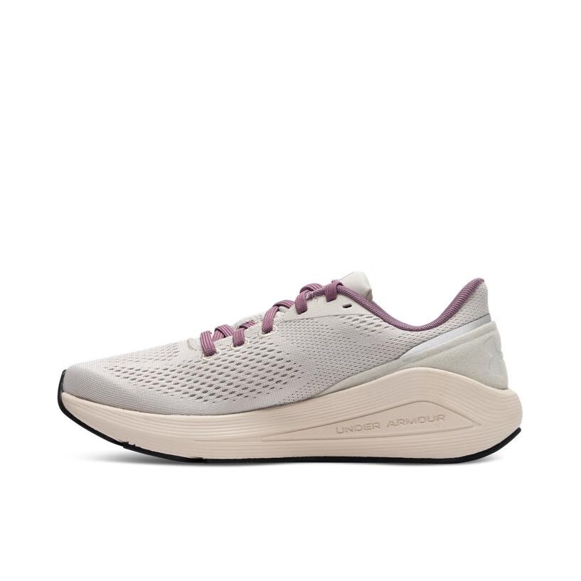 推荐商品：Under Armour/安德玛 UA Sonic 7 轻便透气 缓震回弹 防滑耐磨 跑鞋 女款/峰顶白